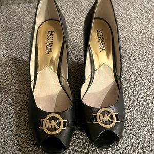 Michael Kors Black Wedges 7.5